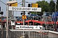 Der Mercedes ist schon auf dem Autoreisezug nach Villach (A) verladen.