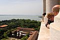 ... mit einer herrlichen Aussicht auf die Lagune und auf Venedig
