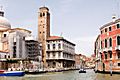 Einfahrt zum Canale di Cannaregio, den wir links liegen lassen.