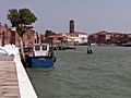 Murano ist von Venedig aus gut mit dem Vaporetto(Schiffs-Straßenbahn) zu erreichen.