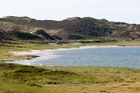 Bucht mit Radfahrern