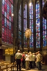 Strahlenkranzmadonna aus dem Jahr 1524 im Glashaus