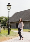 Schöne alte Laterne mit Sparlampe