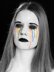 Bunte Freudentränen