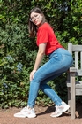 So richtig entspannend ist die Pose nicht