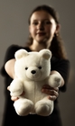 Schneeweißer Teddy